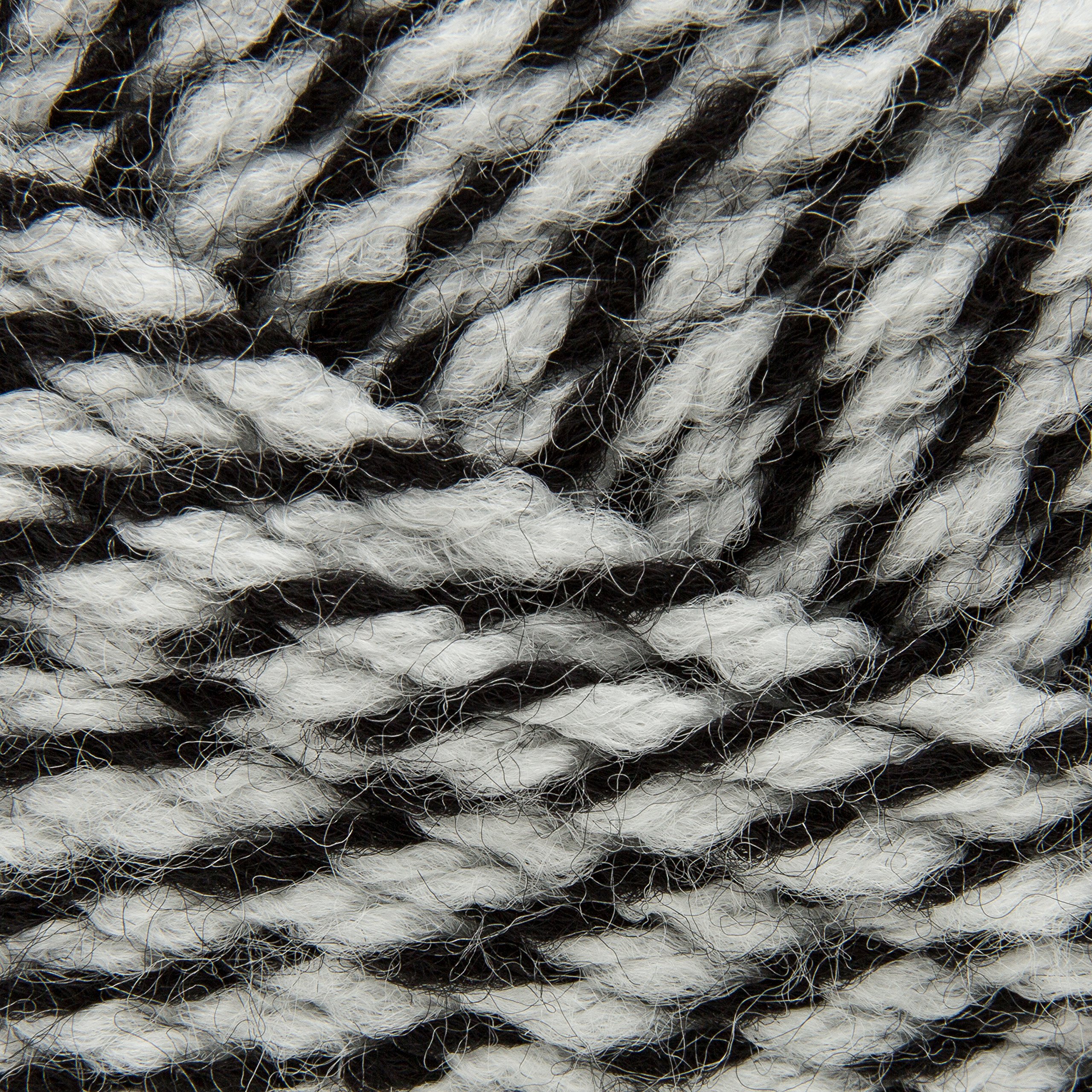 Mary Maxim Starlette Ragg Yarn “Black” | 4 Medium Worsted Weight Yarn for Knit & Crochet Projects | 100% Acrylic | 3 Ply - 216 Yards - Image 4