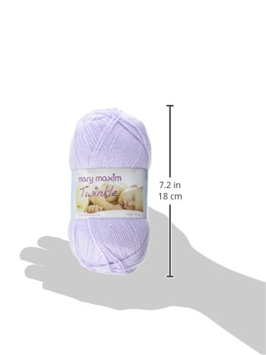Mary Maxim Twinkle Yarn, Lilac - Image 3